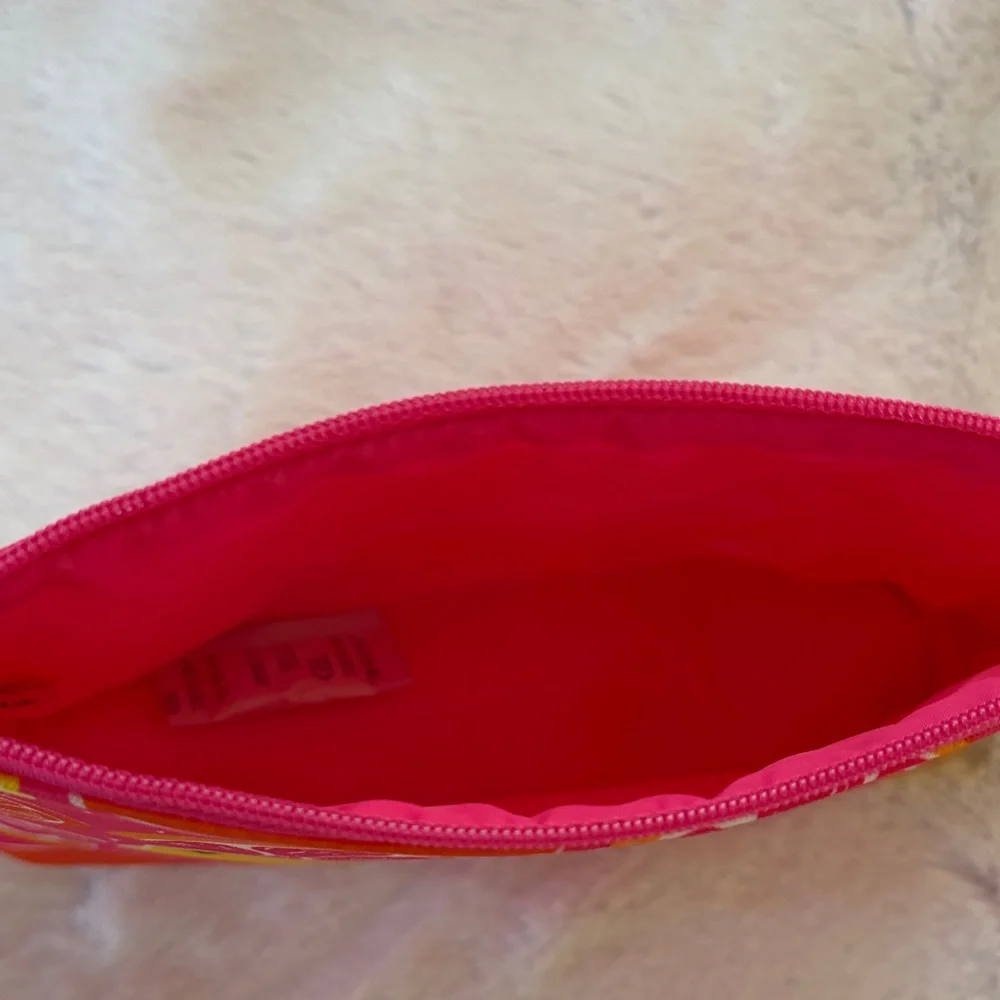 Clinique Colorful Citrus Print Pouch
